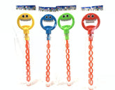 Wholesale Hot Selling 32 Hole Smiling Face Bubble Stick with 5 Claws Bubble Blower Tool Wand Toy Indoor Outdoor for Kids